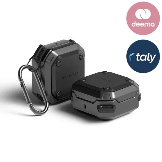 VRS Design Galaxy Buds Live/Pro 2 Active Case Metal Black
